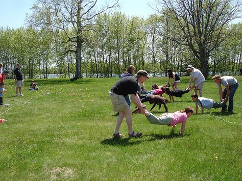 Human barrol Church Picnic Games, Octoberfest Party, School Assembly, Picnic Games, Church Picnic, Wheel Barrow, Sport Magazine, School Assemblies, Kelly Slater