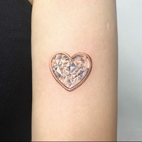 Tattoo 2017, Diamond Tattoo, Stone Tattoo, Gem Tattoo, Jewel Tattoo, Blue Rose Tattoos, Ankle Tattoos For Women, Circle Tattoos, Diamond Tattoos