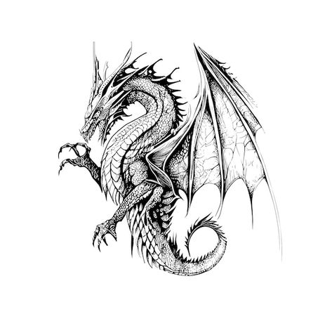 Dragon Vector Art, Dragon Hands Drawing, Dnd Fairy, Cool Dragon Pictures, Dragon Background, Cricut Tumbler, Dragon Tattoo Drawing, Dragon Vector, Fly Drawing