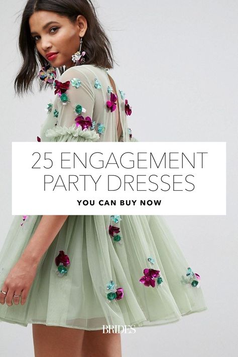 Engagement Bbq Outfit, What To Wear To Get Engaged, What To Wear To An Engagement Party As A Guest, Engagement Party Dress For Bride Casual, Engagement Proposal Outfits For Her, What To Wear To An Engagement Party, Engagement Party Dress Ideas, Casual Engagement Party Outfit, Engagement Party Dress For Bride