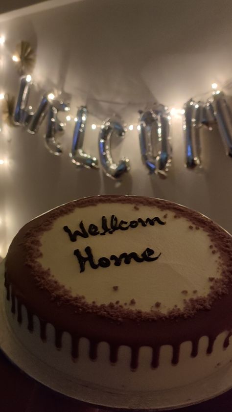 Congratulations Cake Snap, Cake Snap, Welcome Home Cakes, I Love U Mom, Farewell Cake, Welcome Home Decorations, Birthday Party Drinks, Dubai Video, Love U Mom