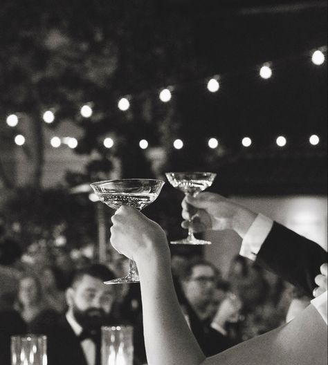 Black and white cheers toast at San Diego Wedding Wedding Toast Pictures, Old School Wedding Aesthetic, Vintage Wedding Black And White, Black And White Italian Wedding, Wedding Black And White Aesthetic, Wedding Aesthetic Black And White, Black And White Aesthetic Wedding, Black And White Wedding Aesthetic, Old School Wedding