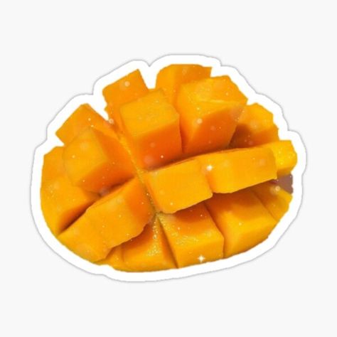 Redbubble Sticker Board, Sticker Inspo, Summer 2025, Cute Fruit, Mango, Fruit, Collage, For Sale, Pins