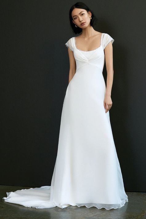 Savannah Miller Bridal Collection Spring 2021 Savannah Miller, White Wedding Dress, Dream Wedding Ideas Dresses, Bridal Fashion Week, Wedding Dress Inspiration, Bridal Fashion, Girls Dream, A-line Wedding Dress, Trendy Wedding