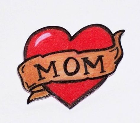 Marionette Tattoo, Sailor Jerry Flash, Mom Heart Tattoo, Bodysuit Tattoos, Tribute To Mom, Mum Tattoo, Sailor Tattoos, Sailor Tattoo, Sailor Jerry Tattoos