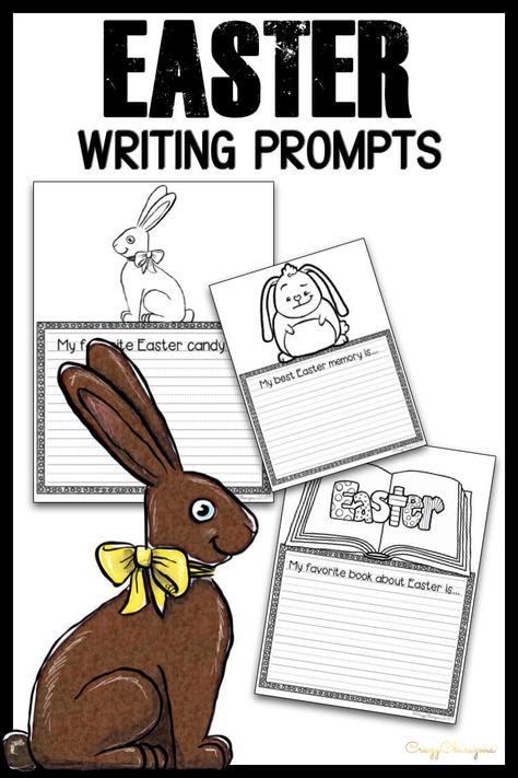 Need engaging writing prompts about Easter? Let your kids write about Easter symbols, their favorite Easter candy, how to color eggs, create an Easter acrostic poem and much more! How To Color Eggs, Easter Writing Prompts, Writing Center Preschool, Preschool Classroom Setup, Easter Activities For Preschool, Color Eggs, Writing Center Kindergarten, Easter Writing, Easter Symbols