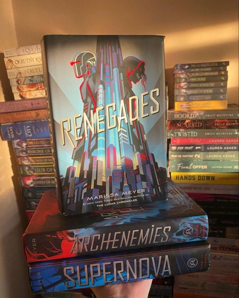 Supernova Book, Renegade Book, Milly Core, Renegades Book, Book Tbr, Book Girlies, Marissa Meyer Books, Tbr List, Reading Motivation