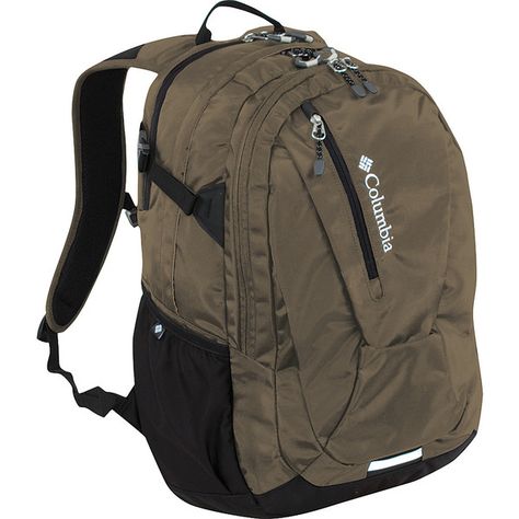 Columbia Fourmile Pack - Peatmoss - Laptop Backpacks ($60) ❤ liked on Polyvore featuring green Columbia Backpack, Tablet Sleeve, Extreme Sports, Cool Backpacks, North Face Backpack, Hiking Backpack, Camping And Hiking, Columbia Sportswear, Laptop Backpack