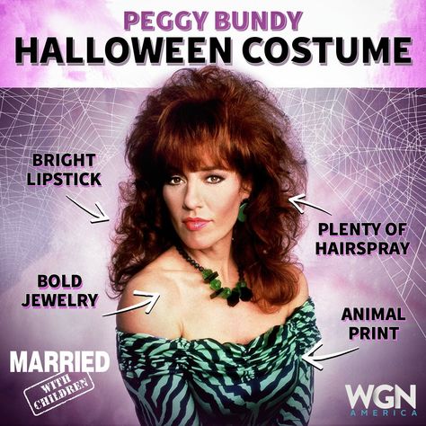 Peggy Bundy Makeup, Peggy Bundy, Katey Sagal, Bright Lipstick, Bold Jewelry, Crazy People, Animal Print, Halloween Costumes, Halloween