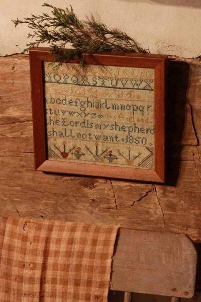 .the lord is my shepherd Longdog Samplers, Shepherd’s Bush Cross Stitch, Notforgotten Farm Cross Stitch, Threadwork Primitives Cross Stitch, Primitive Cross Stitch Patterns, Vintage Samplers, Primitive Stitchery, Primitive Design, The Primitive Needle Cross Stitch Gallery.ru