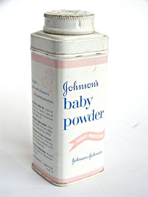 1960's Vintage Johnson and Johnson Baby Powder Tin Metal Canisters, Johnson Johnson, Talcum Powder, Vintage Packaging, Vintage Memory, Vintage Tins, Baby Powder, Johnson And Johnson, Sweet Memories