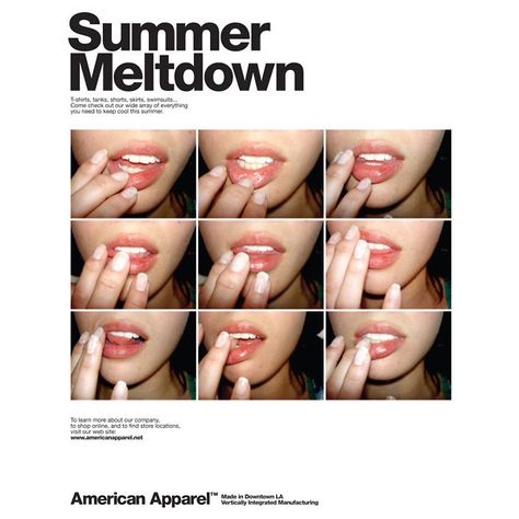 American Apparel - Summer is Coming! ❤ liked on Polyvore featuring fillers American Apparel Ad, Indie Sleaze, Photographie Inspo, Summer Is Coming, New Energy, New Wall, Design Inspo, American Apparel, Mood Board