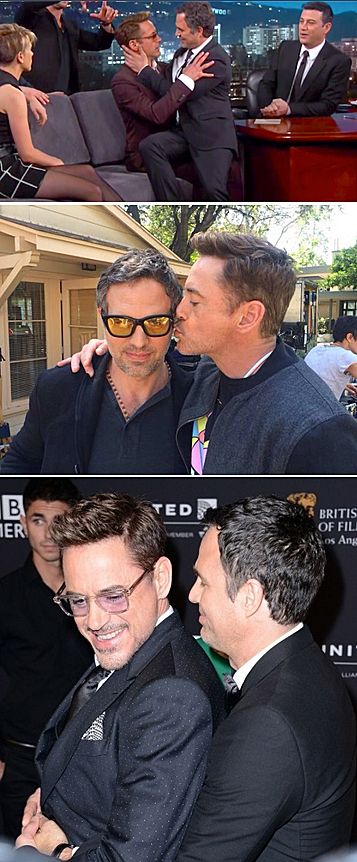 Oie(͡° ͜ʖ ͡°)😂 ajhjs morí como le apoyo a robert xd 7u7 Marvel Tony Stark, Science Bros, Bruce Banner, Mark Ruffalo, Marvel Actors, Man Thing Marvel, Downey Junior, Robert Downey, Incredible Hulk