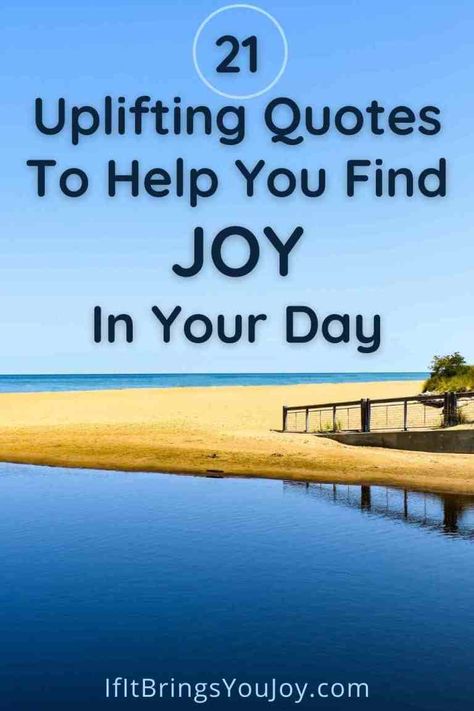 Get a daily boost of joy with a collection of inspirational quotes? Enjoy uplifting quotes that will help you improve your mood and provide a spark of joy in your day. Joy is a choice! #quotes What Brings Me Joy, Choice Quotes, Inspirational Words Of Encouragement, Quotes Literature, Uplifting Quotes Positive, Joy Quotes, Positive Encouragement, Positive Quotes For Life Motivation, Positive Quotes For Life