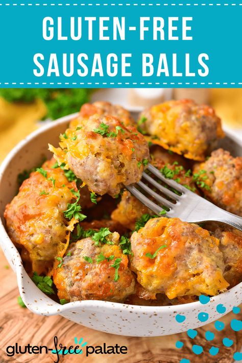 Gluten Free Sausage Rolls Recipes, Gf Sausage Balls, Best Gluten Free Appetizers, Christmas Appetizers Gluten Free, Gluten Free Ritz Crackers, Gluten Free Dairy Free Appetizers, Gluten Free Christmas Appetizers, Gluten Free Sausage Balls, Gluten Free Sausage Rolls