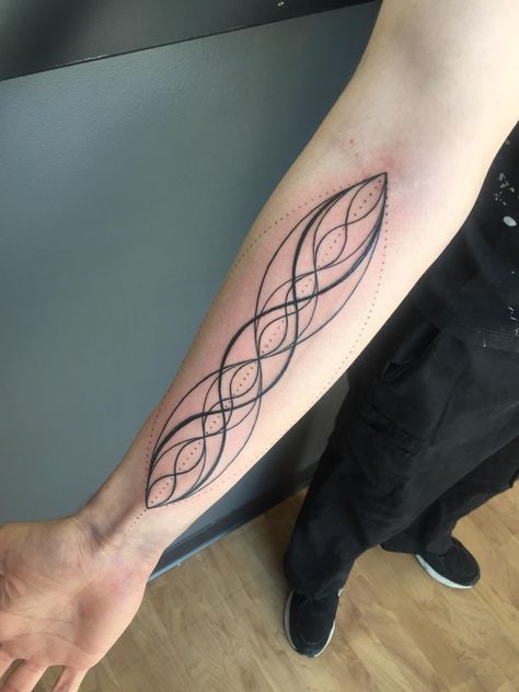 Physics Tattoos, 27 Tattoo, Science Tattoo, Geometric Line Tattoo, Science Tattoos, Sharpie Tattoos, Sacred Geometry Tattoo, Geometry Tattoo, Japanese Sleeve Tattoos