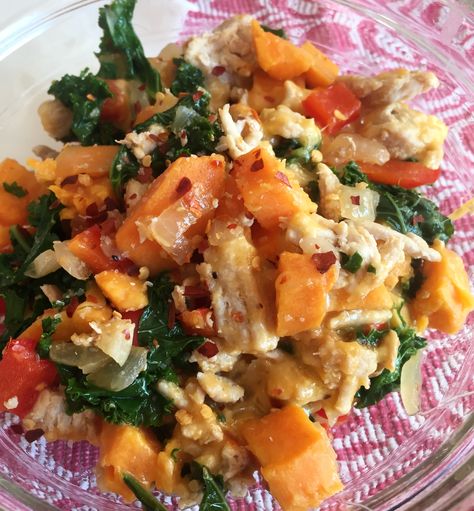 Ground Turkey And Sweet Potato Recipe, Sweet Potato Skillet Recipes, Sweet Potato Dinner, Ground Turkey Soup, Turkey Chili Healthy, Ground Turkey Recipes Healthy, Kale Pasta, Sweet Potato Skillet, Sweet Potato Kale