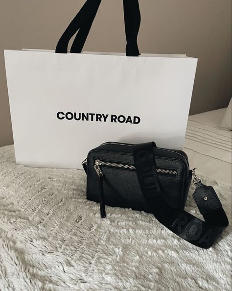 crossbody bag Country Road Bag Black, Country Road Bag Outfit, Country Road Handbag, Country Road Bag Handbags, Country Road Crossbody Bag, Black Country Road Bag, Country Road Cross Body Bag, Country Road Clothing, Country Road Camera Bag