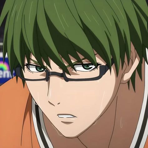 Shintaro Midorima Icons, Midorima Shintarou Icons, Kuroko No Basket Midorima, Shintaro Midorima, Anime Computer Wallpaper, Kurokos Basketball, Midorima Shintarou, Generation Of Miracles, Kuroko's Basketball