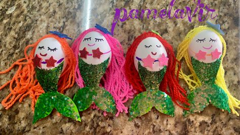 Egg Decorating Ideas Creative Contest, Decorated Eggs Competition, Decorate An Egg Competition, Egg Decorating Competition, Mermaid Egg, Easter Egg Competition Ideas, Cool Easter Eggs, Animal Easter Eggs, Funny Easter Eggs