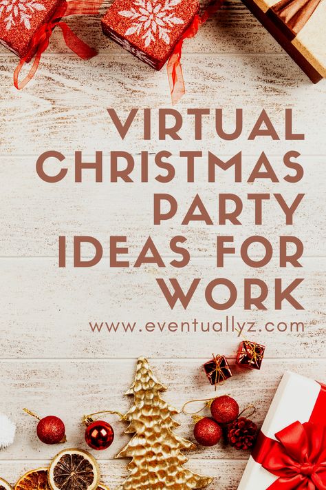 Looking for virtual Christmas Party Ideas at work? From scavenger hunts to classic baking parties (yes, even while social distancing!), check out this list of fun Christmas party ideas you and your colleagues can do! Perfume Vintage, Work Christmas Party, Traditions To Start, Work Holiday Party, Christmas Films, Holiday Party Games, Meaning Of Christmas, Christmas Party Games, Office Christmas