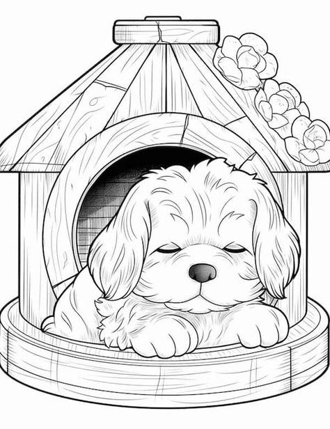 Dog Pictures To Color, Our Mindful Life, Dog Coloring Book, Puppy Coloring Pages, Pumpkin Coloring Pages, Dog Coloring Page, Batman Wallpaper, Cat Coloring Page, Unicorn Coloring Pages