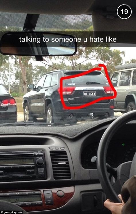 Funniest Snapchats, Funny License Plates, Funny Car Memes, Good Morning Funny Pictures, Good Morning Funny, Snapchat Funny, Very Funny Pictures, Funny Text Messages, What’s Going On