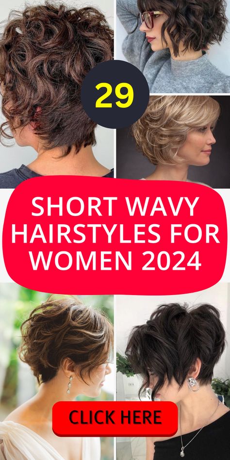 Curly Bob Haircut Inspirations for Beautiful Curls Short Wavy Thinning Hair Styles, Romantic Short Hairstyles, Haircuts For Thick Wavy Hair Short, Short Hairstyle Women With Wavy Hair, Short Wavy Hair Styles For Women, Short Haircuts For Wavy Curly Hair, Short Thick Wavy Hairstyles, Wavy Short Hair Styles, Short Wavy Hair For Round Face