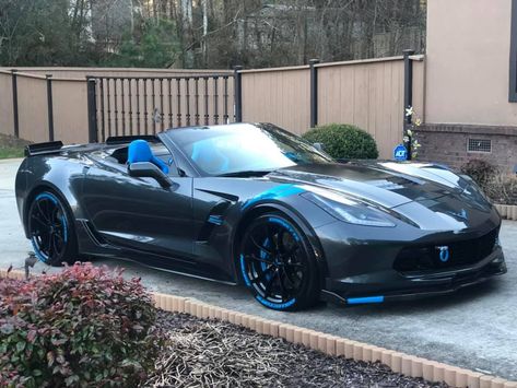 Zr1 Corvette, Corvette Zo6, Maclaren Cars, Custom Corvette, Corvette Race Car, Corvette Custom, Car Paint Colors, C7 Corvette, Chevrolet Corvette C7