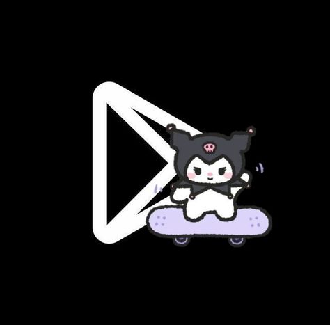 An image of kuromi infront of App Store app icon Kuromi Aesthetic App Icon, Icons De Kuromi, Kuromi Themed App Icons, Kuromi Shopping, Kuromi Widget Icons, Kuromi Icons Aesthetic, Kuromi Aesthetic Icon, Kuromi Logo, Kuromi App Icons