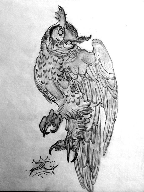 Serious Drawing, Tattoo Tv Shows, Owl Sketch, Finger Tattoo Designs, Ghost Tattoo, Bird Sketch, Traditional Tattoo Design, Owls Drawing, Sleeve Tattoos For Women