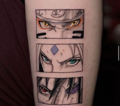 Jariyah Naruto Tattoo, Tattoo Aesthetic Women, Amine Tattoo, Ramen Tattoo, Kakashi Tattoo, Aesthetic Naruto, Women Tattoo Ideas, Bleach Tattoo, Tattoo Font For Men