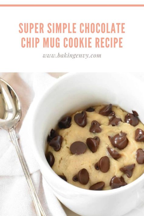 Eggless Cookie In A Mug, Mug Cookie Recipe No Egg, Mug Cookie No Egg, Microwave Cookie In A Cup, Cookie No Egg, Cookies Recipes Microwave, Mug Cookie Recipe, Mug Cake Without Egg, Easy Microwave Desserts