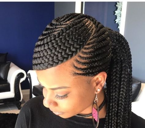 Cute Cornrows, Long Cornrows, Braiding Styles, African Hair Braiding Styles, Plaits Hairstyles, Braided Cornrow Hairstyles, Braided Ponytail Hairstyles, African Hair, Girls Hairstyles Braids