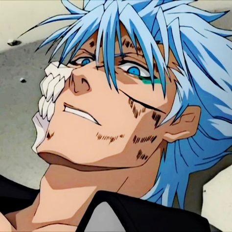 Bleach Men Anime, Grimmjow Manga, Grimmjow Fanart, Grimmjow Jaegerjaquez, Toshiro Hitsugaya, Bleach Anime Art, Bleach Fanart, Anime Bleach, Bleach Characters