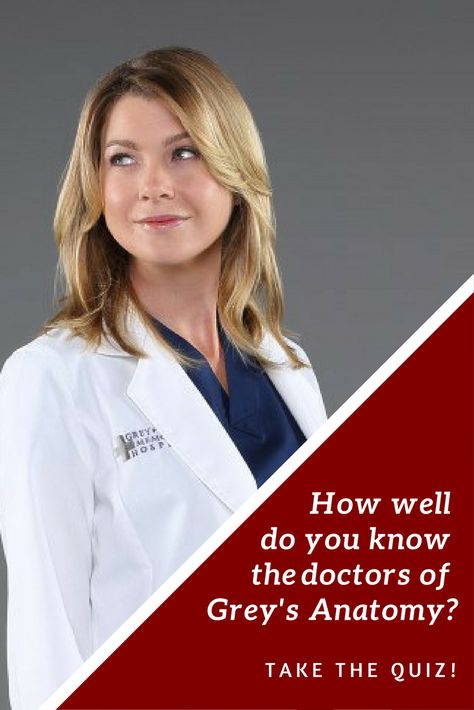 How well do you know the doctors of Grey's Anatomy? Take the quiz! Greys Anatomy Workout, Greys Anatomy Tattoo, Grey's Anatomy Quiz, Anatomy Tattoo, Watch Greys Anatomy, Grey's Anatomy Doctors, Greys Anatomy Characters, Grey Anatomy, Tv Characters