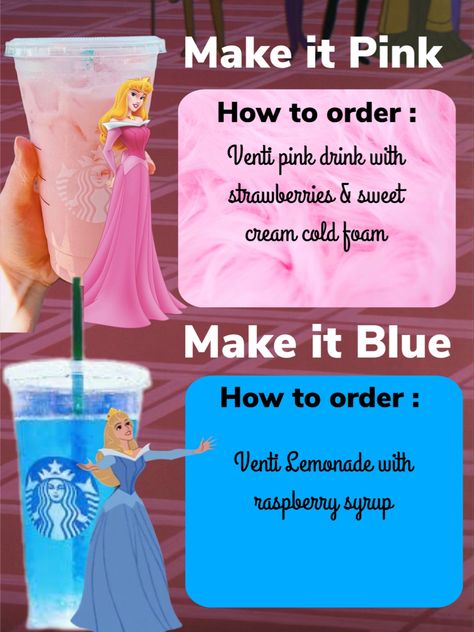 Pokemon Starbucks Drink, Disney Inspired Starbucks Drinks, Disney Starbucks Drinks, Starbucks Copycat Recipes Drinks, Starbucks Halloween Drinks, Starbies Drinks, Starbucks Ideas, Copycat Starbucks Drinks, Starbucks Flavors