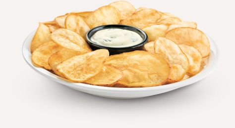 For those of you that have tried the “cactus chips/dip” at your local Boston Pizza (Kelsey’s used to serve up a similar appetizer), I’ve located the recipe and also a sugges… Cactus Dip, Potato Dip, Boston Pizza, Papa John, Food Bars, Snack Dip, Bowl Recipes, Graduation Ideas, Snack Ideas