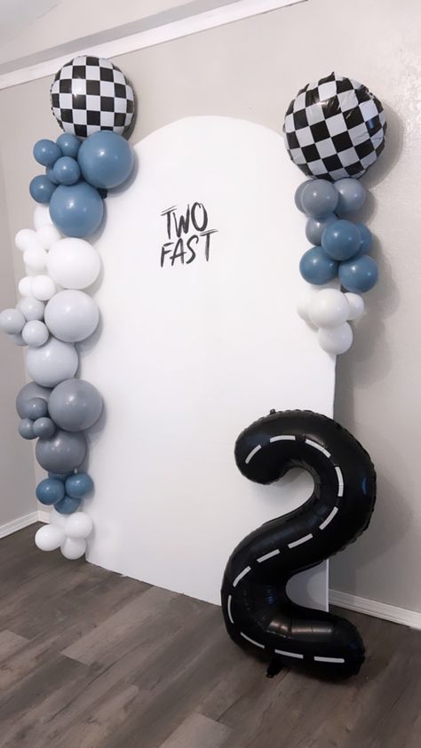 Two Fast Birthday Decor Ideas, 2fast Birthday Cake, Two Fast Two Furious Birthday Food, Two Fast Birthday Backdrop, Two Fast Two Furious Birthday Cake, Two Fast Bday, 2 Fast 2 Furious Birthday Party, Two Fast Birthday Cake, Two Fast