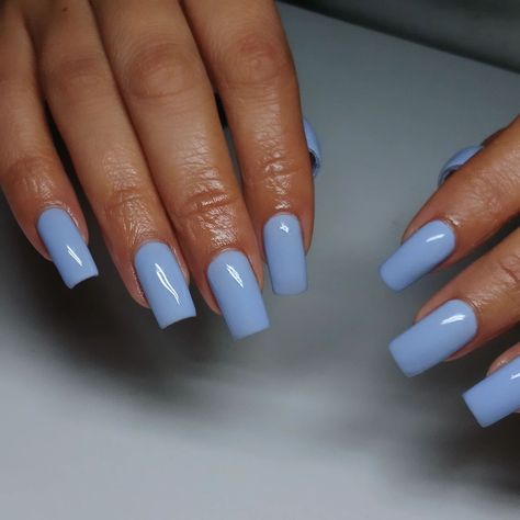 My favorite shade of blue 😍🩵 It looks hella edible 😅 • • • 📍Mitchell's Plain 📲065 940 1870 for bookings Shade Of Blue, Blue Nails, Shades Of Blue, Nail Inspo, My Favorite, Nails, Blue