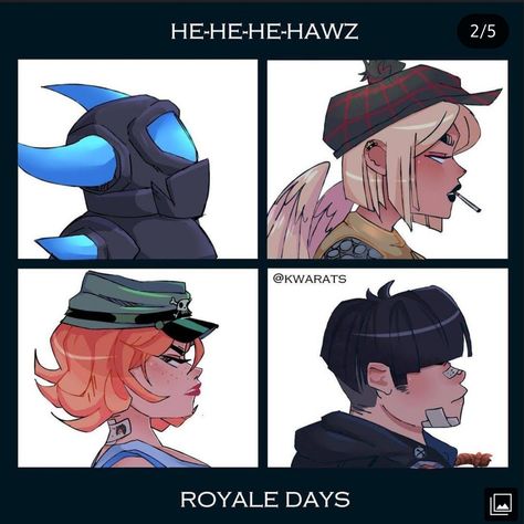 Clash Royale Fanart, Clash Royale, Gorillaz