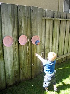 #Number Target Practice #Number Recognition #Balls #Bean Bags Number Games For Toddlers, Numbers For Toddlers, Learning Numbers Preschool, Occupational Therapy Kids, Numbers Kindergarten, Gross Motor Activities, Number Activities, Target Practice, Numbers Preschool