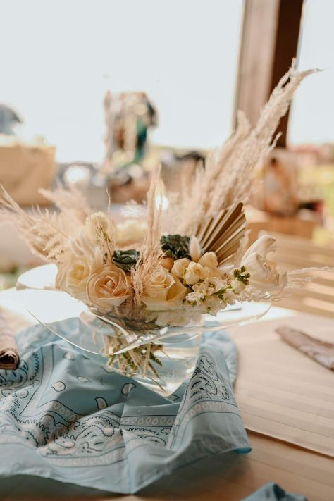 Not Our First Rodeo Baby Shower Ideas, Southwestern Baby Shower Ideas, Western Boy Baby Shower Ideas, Western Baby Shower Centerpieces, Boho Western Baby Shower Ideas, Cowboy Baby Shower Centerpieces, Western Themed Baby Shower Ideas, Rodeo Baby Shower Ideas, Cowboy Baby Shower Ideas