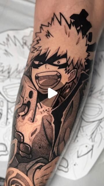 139 likes, 19 comments - sourfangstattoo on March 26, 2024: "💥BAKUGO💥 Added this volatile boy to the back of an anime leg sleeve in progress, definitely one of my favourite characters in MHA.
--------------

DM me to discuss a tattoo idea!
(𝘰𝘳 𝘶𝘴𝘦 𝘮𝘺 𝘣𝘰𝘰𝘬𝘪𝘯𝘨 𝘧𝘰𝘳𝘮)
•
•
•
#sourfangs #bakugo #bakugoukatsuki #myheroacademia #bakugotattoo #myheroacademiatattoo #bakugoedit #fkirons #allegoryink  #blackworktattoo #boldtattoo #tatoeëren #tattoonederland #denhaagtattoo #animeink #... Mha Tattoos, Go Tattoo, D Tattoo, Leg Sleeve, Favourite Characters, Leg Sleeves, Blackwork Tattoo, Tattoo Idea, A Tattoo