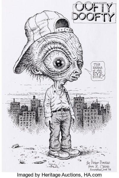 Lowbrow Art Illustration, Crumb Art, Robert Crumb Art, Robert Crumb, Alien Drawings, Stippling Art, Zine Design, Bristol Board, Dark Art Drawings