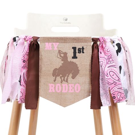 PRICES MAY VARY. COWGIRL HIGH CHAIR - The Banner Is Already Assembled, Unpacked Just Need To Secure It To The High Chair With Tape, It Is Very Beautiful, Very Sturdy And Good Quality, I Am Sure You Will Love It, Very Cute Decorations For Your Daughter'S First Birthday Preparation! COWGIRL 1ST BIRTHDAY - Every Parent Prepares A Baby Girl'S 1st Birthday Scene With Care, And Our Cowgirl Highchair Banner Theme Decor Combines Perfectly With Other Cowboy Party Decorations. PERFECT MATERIAL - It'S Dura First Rodeo Birthday Decorations, Baby Girl First Rodeo Birthday, 1st Rodeo Birthday Party Girl, My First Rodeo Birthday Girl, Cowgirl First Birthday Party, First Rodeo Birthday Party Girl, Cowgirl 1st Birthday Party, Cowgirl 1st Birthday, Birthday Preparation