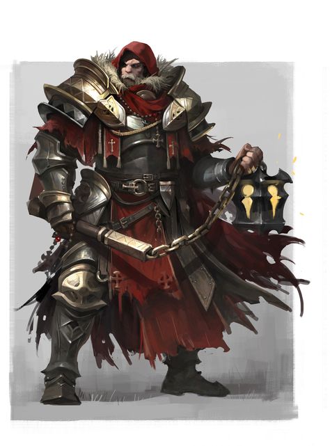 ArtStation - Paladin, sunong :) Goliath Paladin Male, Sun Paladin, Paladin Fantasy Art, Persona Design, Dark Paladin, Knight Art, Dungeons And Dragons Characters, Fantasy Male, Dungeons And Dragons Homebrew