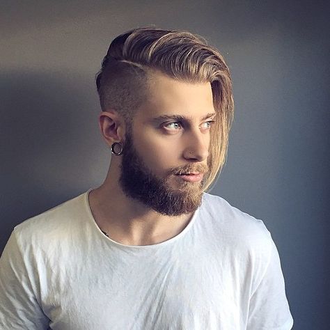 Side+Part+Long+Top+Undercut+For+Men Hairstyles Reference, Character Hairstyles, Cornrow Hairstyle, Cornrow Hairstyles For Men, Undercut Men, New Short Hairstyles, Shaggy Short Hair, Men's Long Hairstyles, Beautiful Hair Color