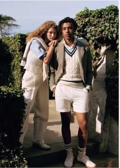 Country Club Outfit, Ralph Lauren Summer, Sporty Outfits Men, Preppy Boys, Models 90s, Mens Casual Outfits Summer, Preppy Chic, Dapper Gentleman, Tennis Fashion