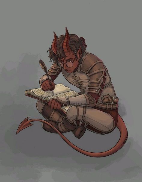 Dnd Student, Strixhaven Student, Dnd Tiefling, Dnd Bard, Tiefling Bard, Dnd Dragons, Heroic Fantasy, Dnd Monsters, Dungeons And Dragons Characters